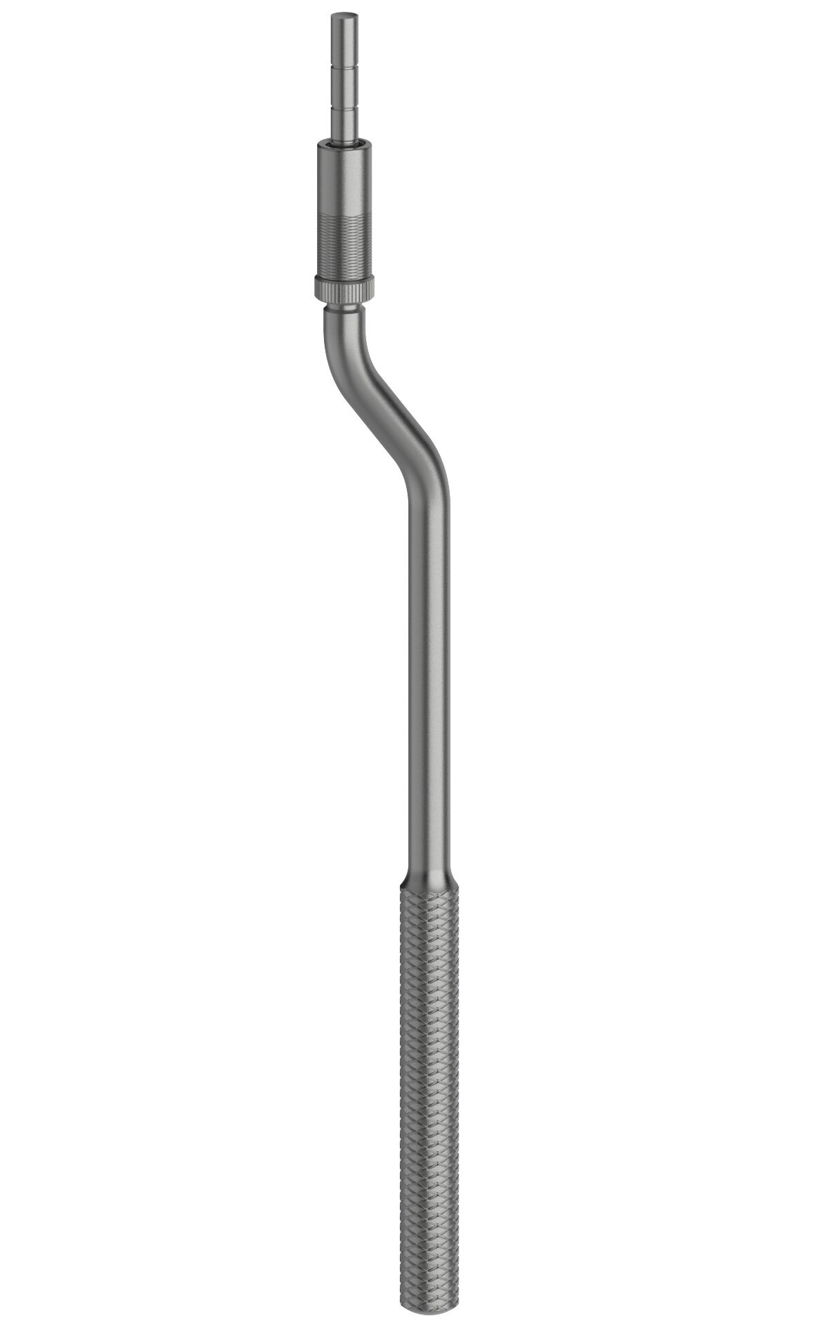 Bone Condenser, bajonettförmiger Schaft, Spitze konkav ,3,3 mm Durchmesser, zylindrisch mit stufenlos verstellbarer Tiefenmark