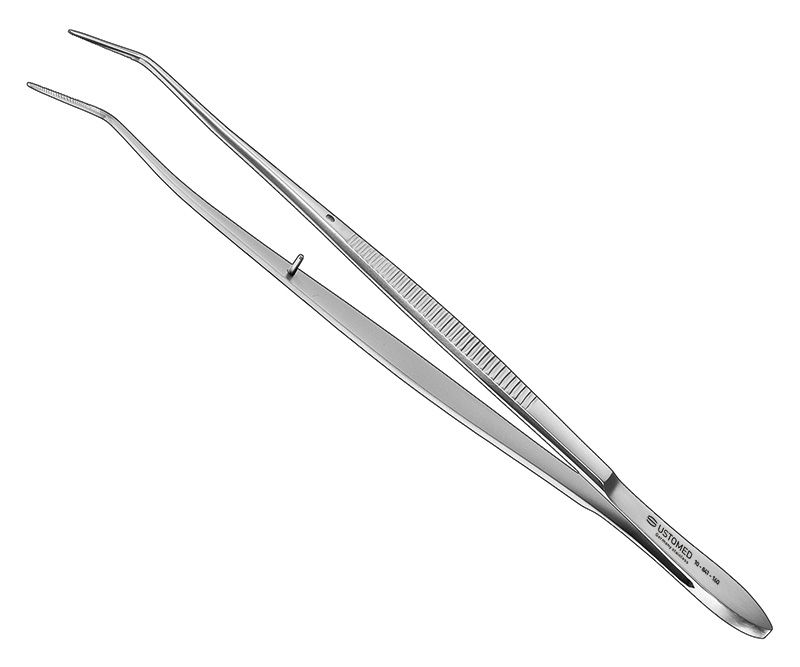 MERIAM, tweezers, 16 cm, serrated jaws