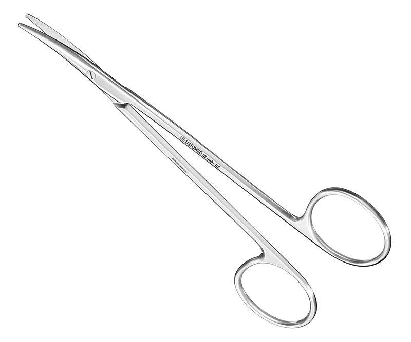 KILNER, diss. scissors, delic., 12 cm, cvd.