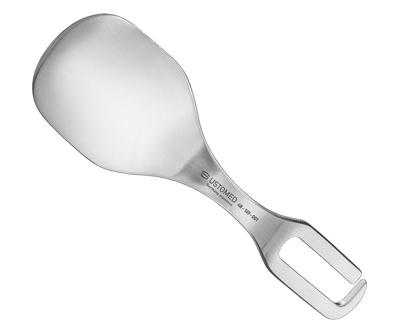 Tongue depressor, only, spoon shape, sz.1