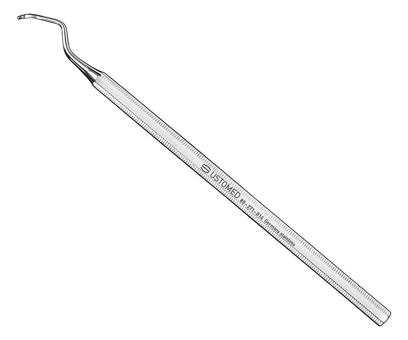 MC CALL, curette, size 14, single-ended