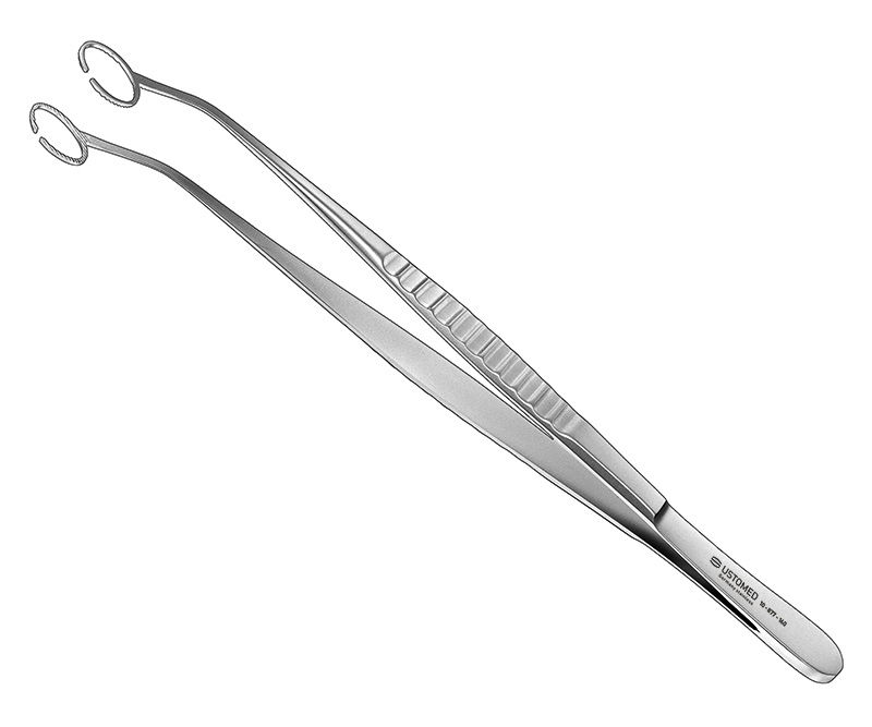 PONTE, Bone-Block holding forceps, 16cm, Micro