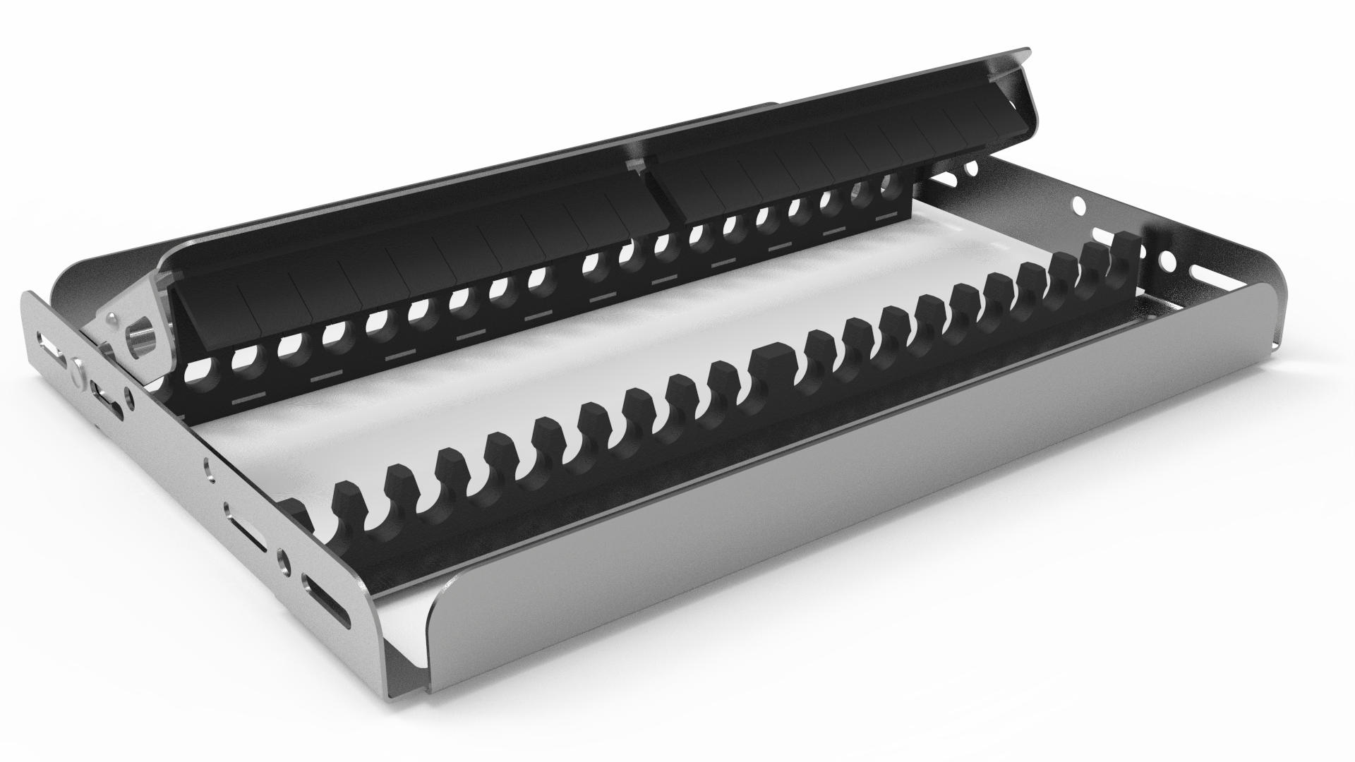 Sterilisier- und Lagerungsrahmen für 20 Instrumente 