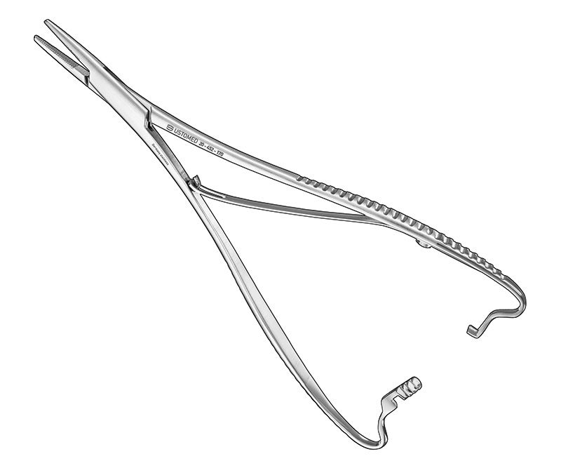 MATHIEU, modif., needle holder, 17 cm, TC
