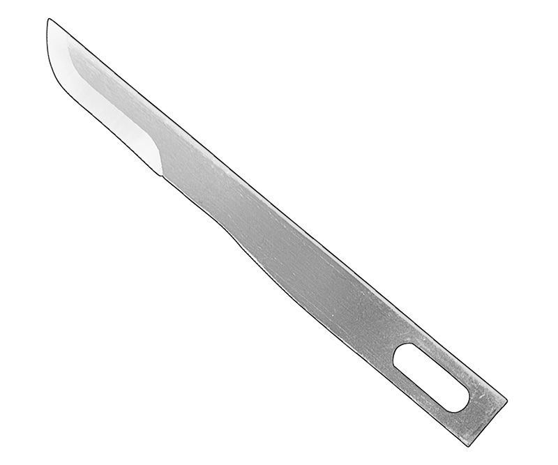 Micro scalpel blades, sz.67, steril, 25pcs.
