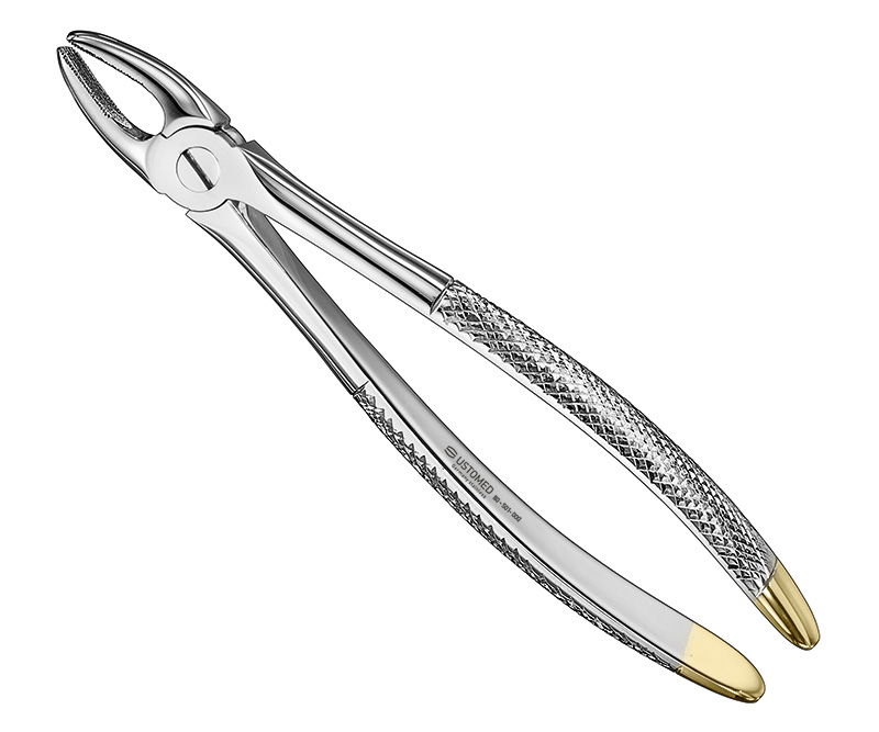 Extracting forceps, engl., size 1, diamond