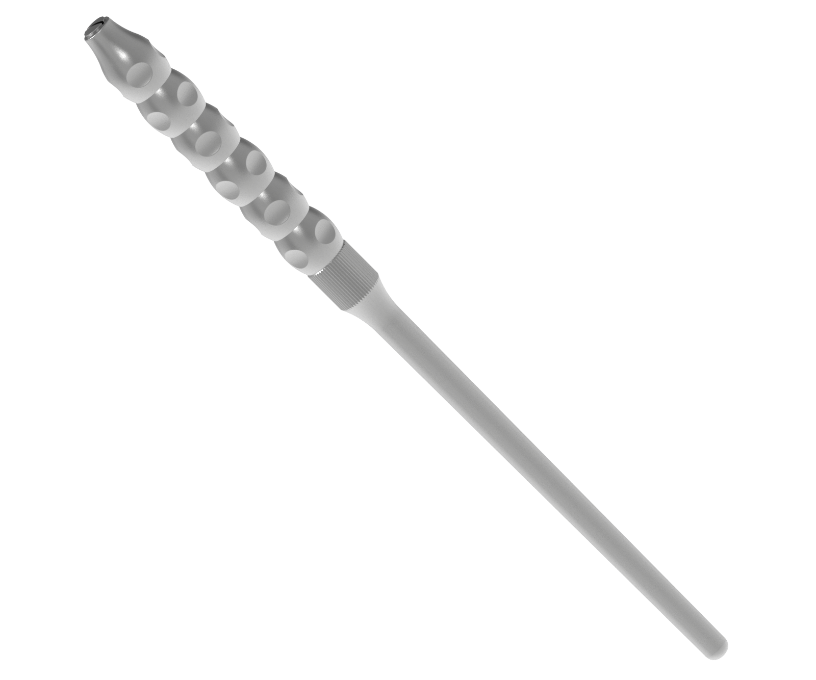 Micro-scalpel handle, 14 cm, anat. shape