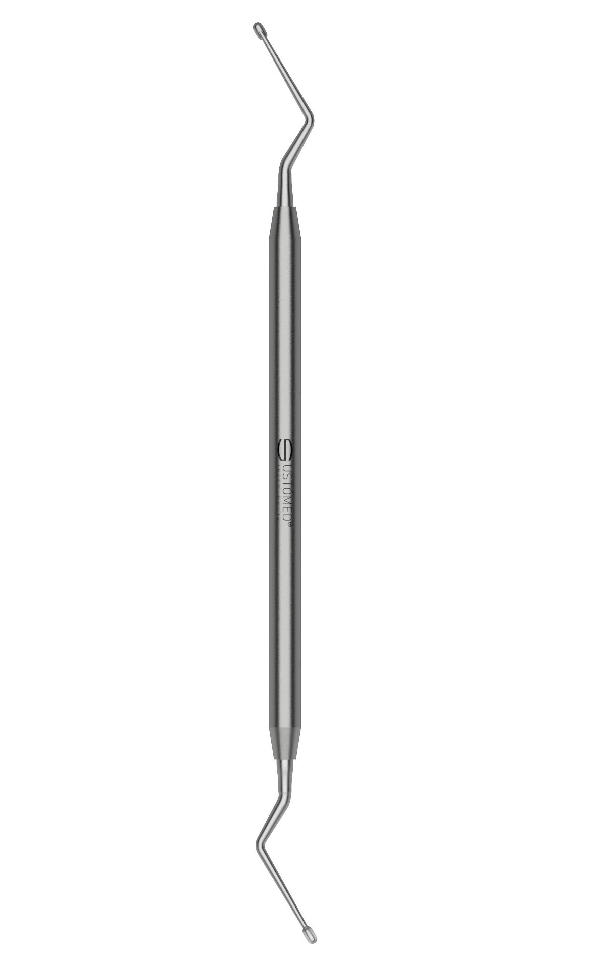 HEMINGWAY, bone curette, 18 cm, d/e., size 0