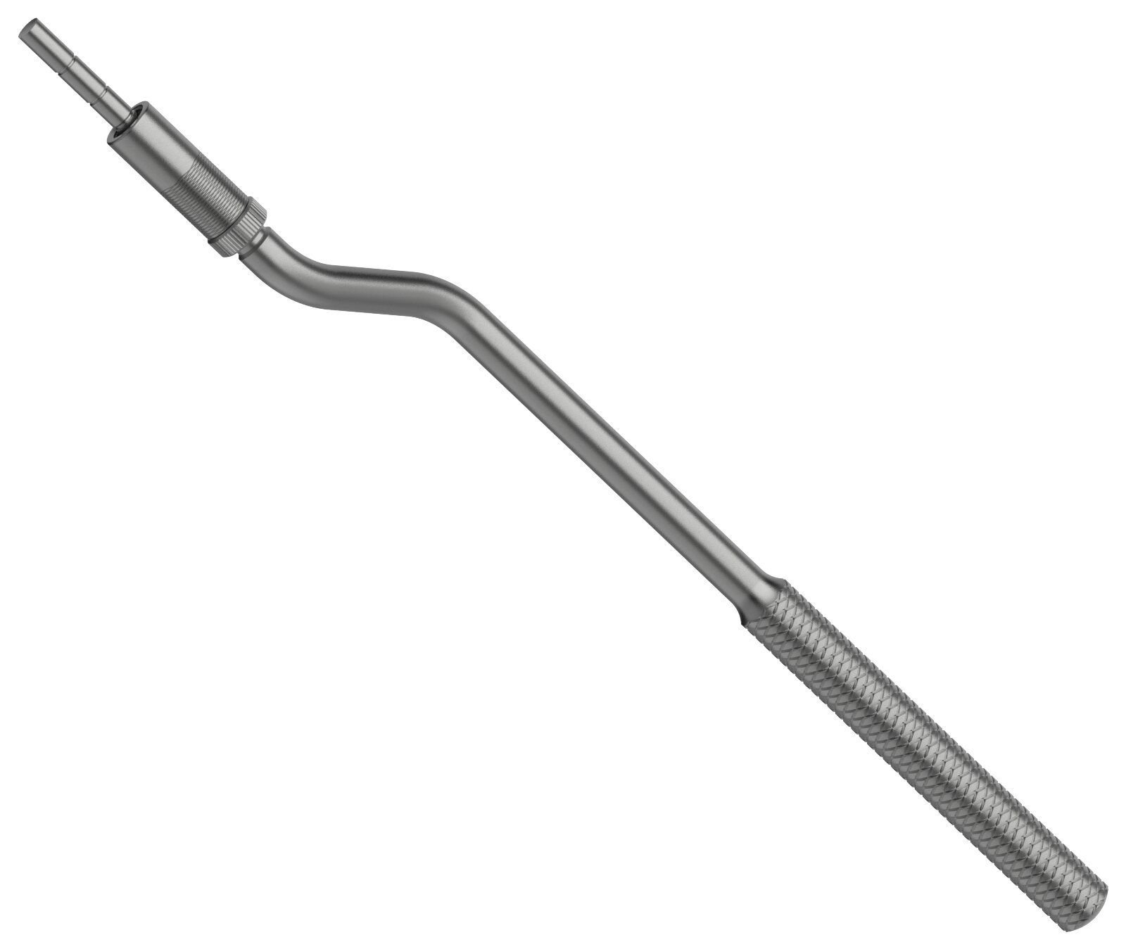 Bone Condenser, bajonettförmiger Schaft, Spitze konkav, 3,0 mm Durchmesser, zylindrisch mit stufenlos verstellbarer Tiefenmark.