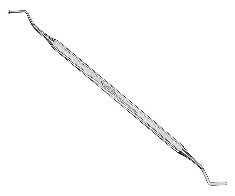 Plugger, ball shap./spatula, vertical, sz.6