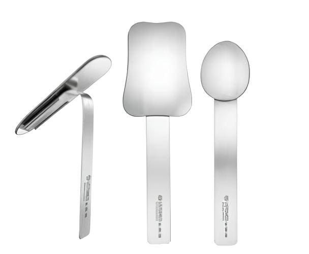 Mirrors for intraoral photogr., set of 3 consisting of: