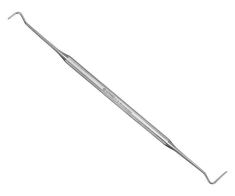 Probe, size 5, double-ended, oct. handle