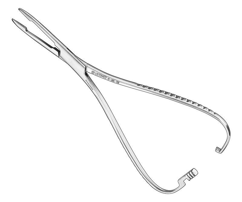 KORKHAUS, wire and ligature forceps, 17cm