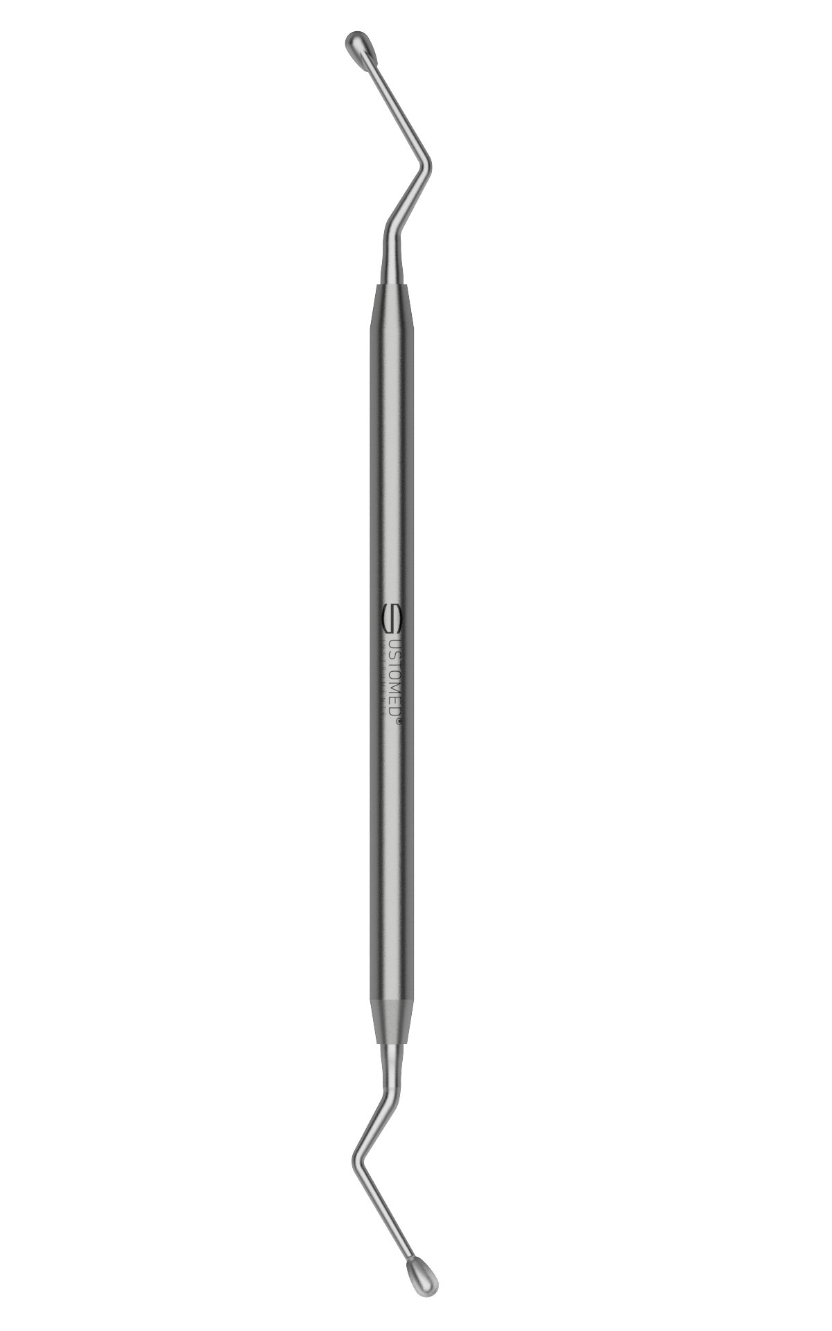 HEMINGWAY, bone curette, 18 cm, d/e., size 4