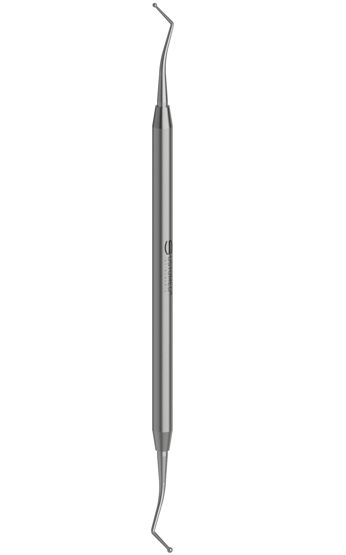 Plugger, ball shaped, size 2, double-ended