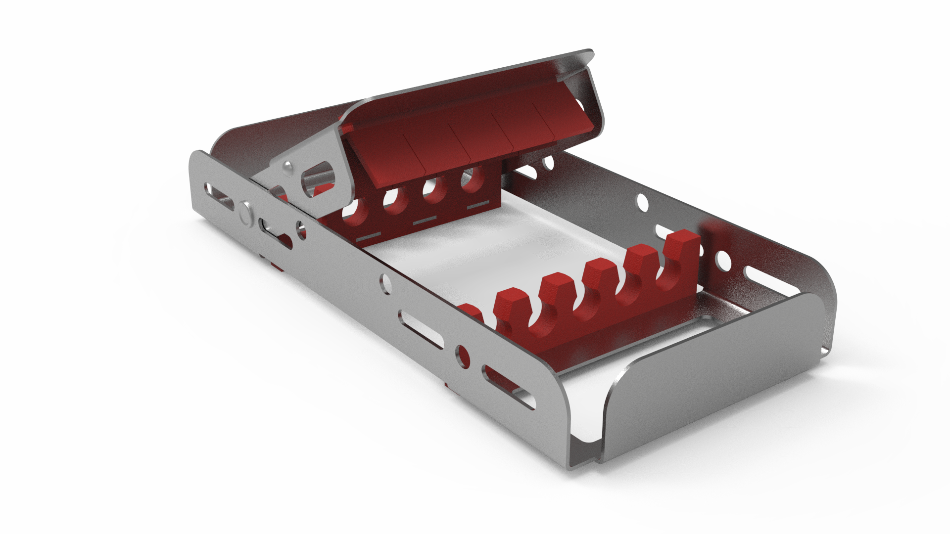 Storing frame, 5 instruments, semi-size