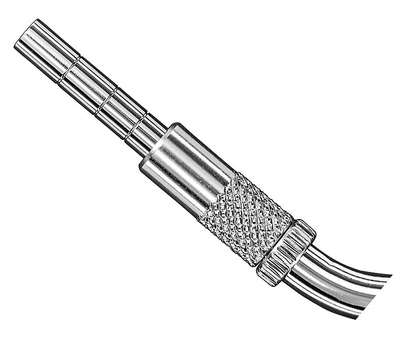 Bone Condenser, bajonettförmiger Schaft, Spitze konkav,4,0 mm Durchm.,zylindrisch mit stufenlos verstellbarer Tiefenmark.
