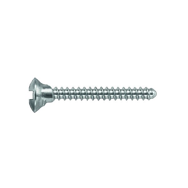 Micro-Schrauben, Kreuz, Ø 1, 0mm, 11mm, Implantat-Stahl-Legierung, 10 St.