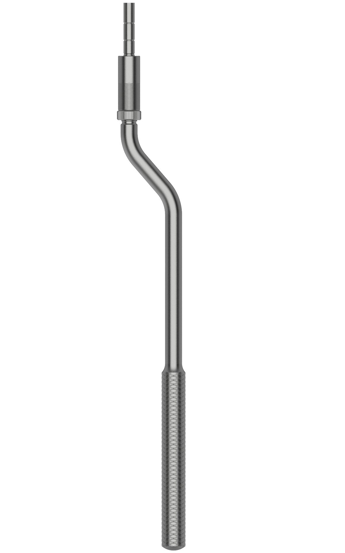 Bone Condenser, bajonettförmiger Schaft, Spitze konkav ,3,3 mm Durchmesser, zylindrisch mit stufenlos verstellbarer Tiefenmark