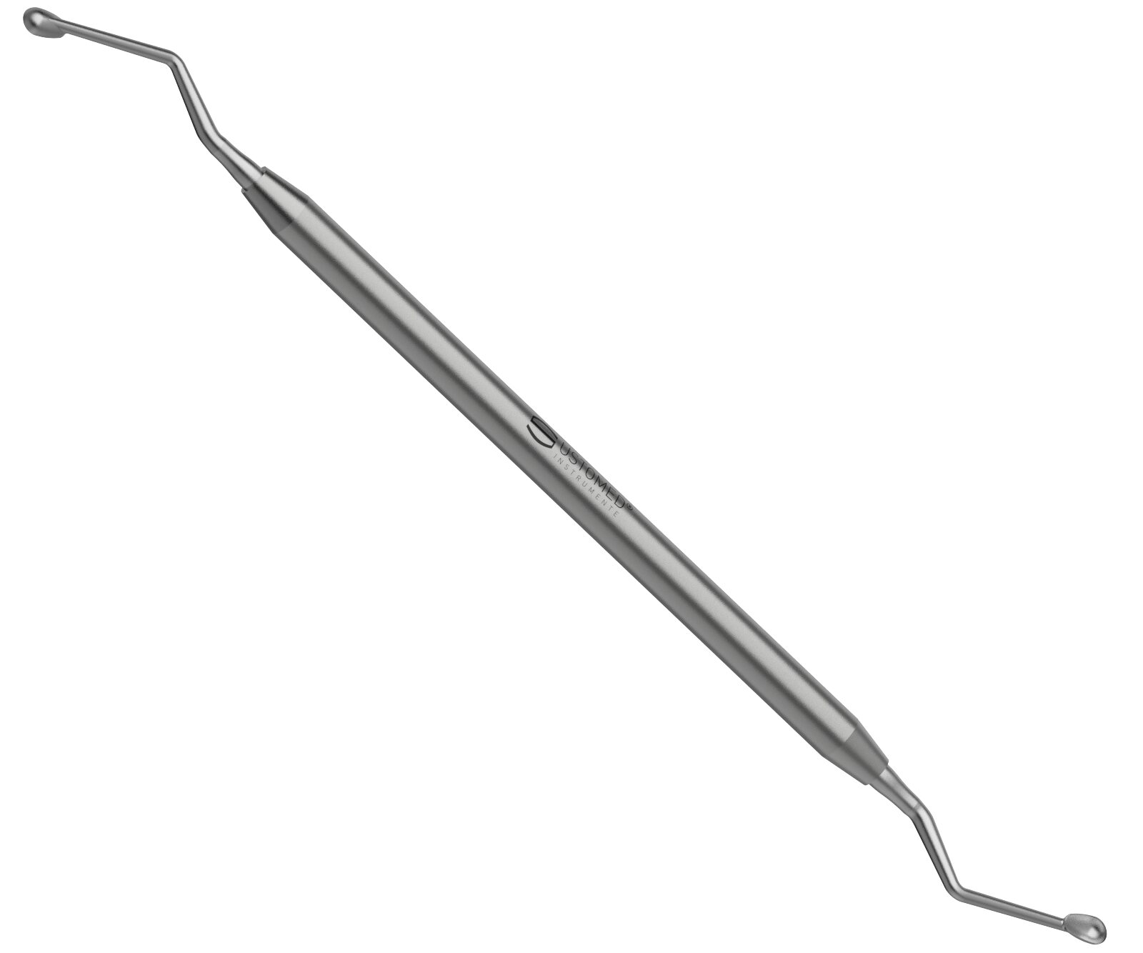 HEMINGWAY, bone curette, 18 cm, d/e., size 4